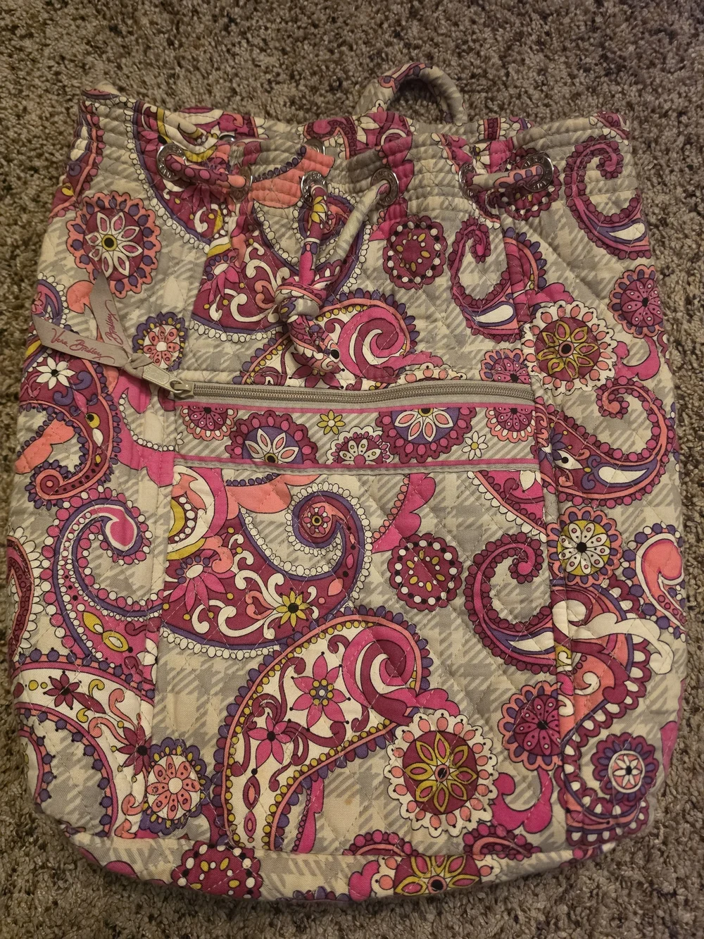 Vera Bradley Drawstring Backpack